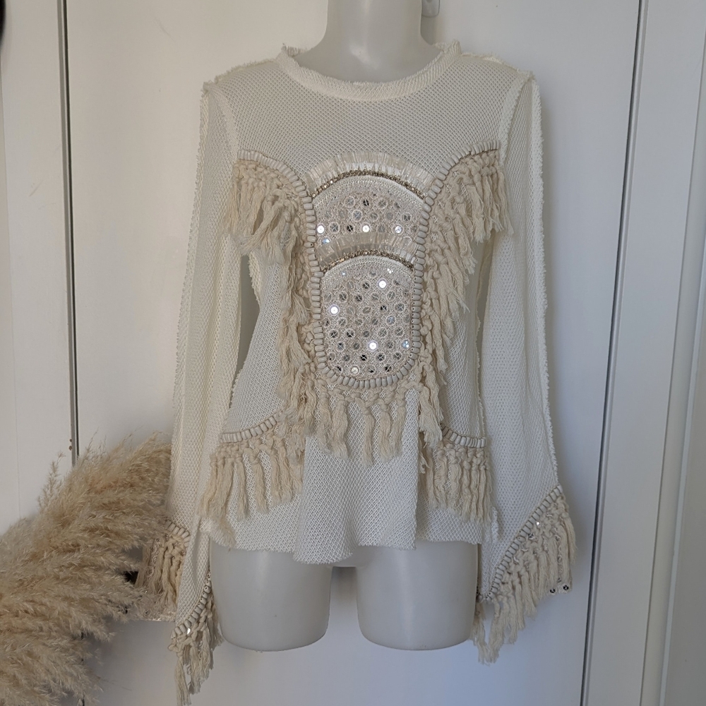 Ixiah Embellished Top